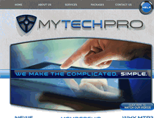 Tablet Screenshot of mytechpro.com